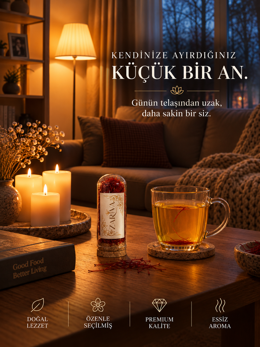Zariva Süper Negin İran Safranı