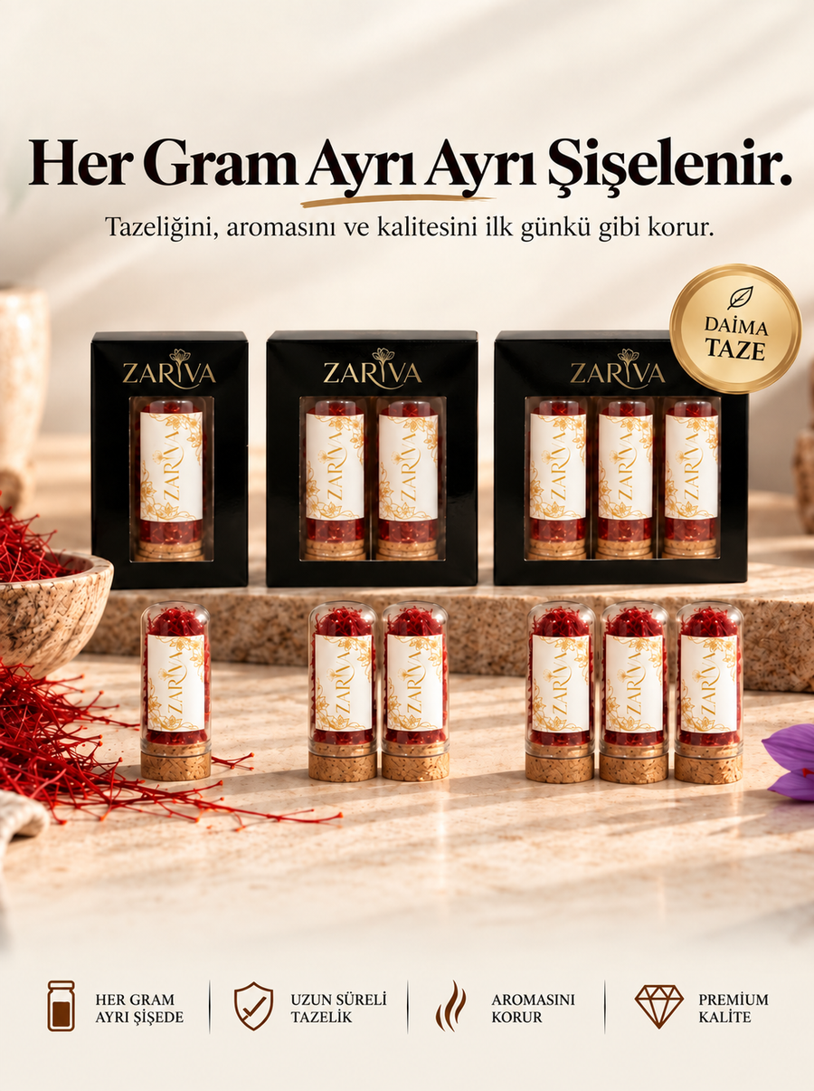 Zariva Süper Negin İran Safranı
