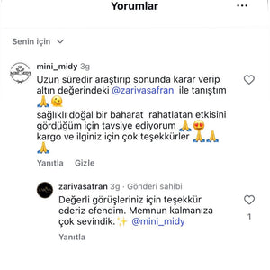 WhatsApp'tan iletilen müşteri mesajı