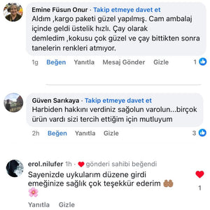 WhatsApp'tan iletilen müşteri mesajı